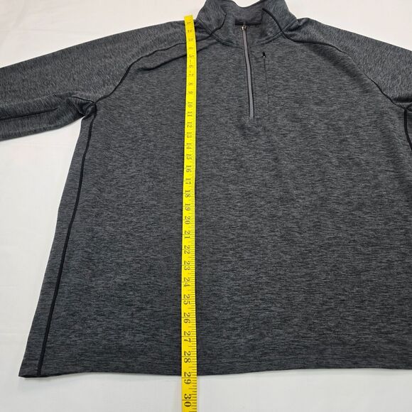 VRST Sweater Men's Gray Stretch Performance 1/4 Zip Sweatshirt SIze 2xl - Picture 7 of 11